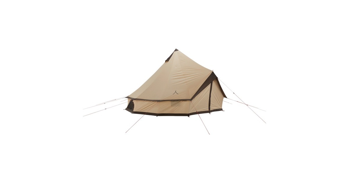 Grand Canyon Rundzelt INDIANA 8, Mojave Desert, Ø 400cm(beige/braun)