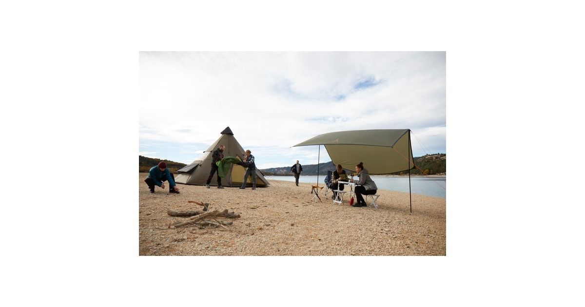 Grand Canyon Shelter ZUNI 4, Mojave Desert, Sonnensegel(beige, Quadratische Form)