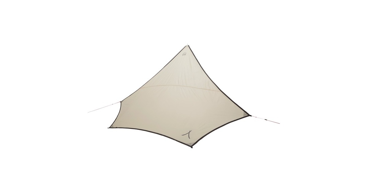 Grand Canyon Shelter ZUNI RAY Mojave Desert, UV50+, Sonnensegel(beige, Wing-Form)
