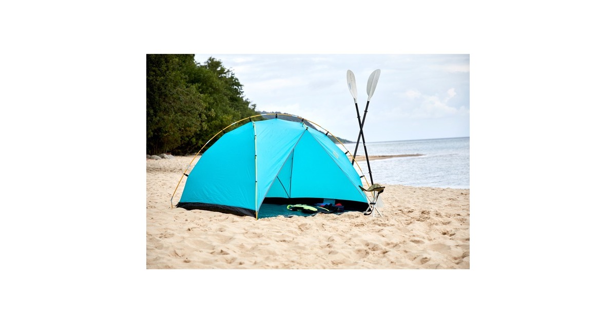 Grand Canyon Strandzelt TONTO BEACH TENT 4, Blue Grass, UV50+(blau/grau)