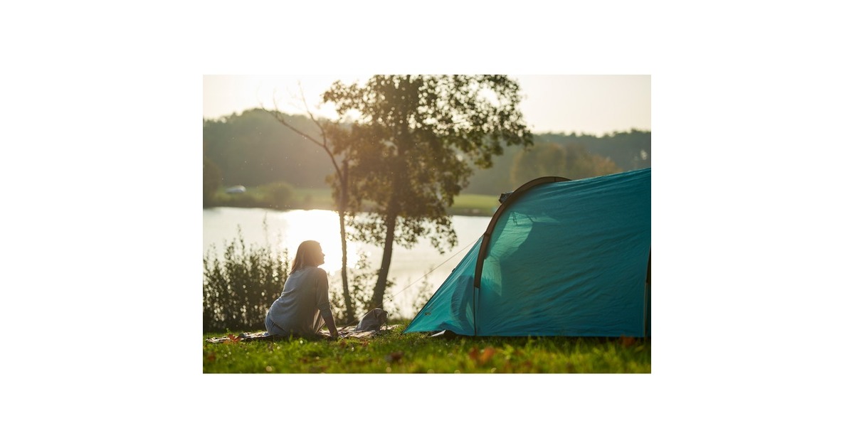 Grand Canyon Tunnelzelt ROBSON 2, Blue Grass(blau/grau)