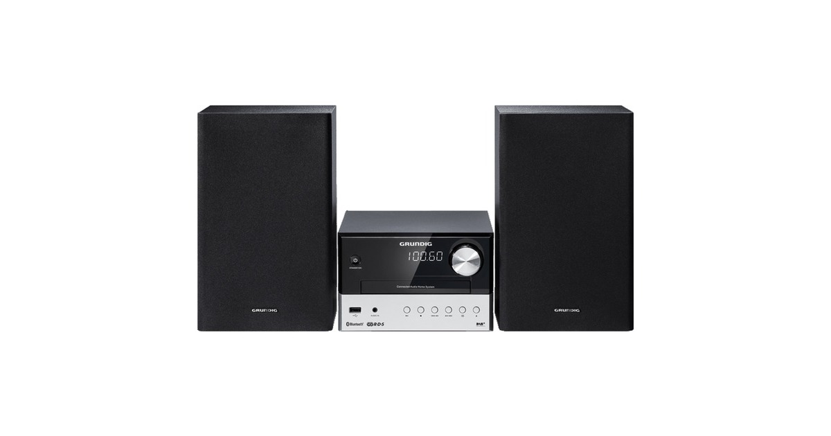 Grundig CMS 3000, Kompaktanlage(silber/schwarz, Bluetooth, DAB+, USB, FM) Grundig CMS 3000, Kompaktanlage(silber/schwarz, Bluetooth, DAB+, USB, FM)