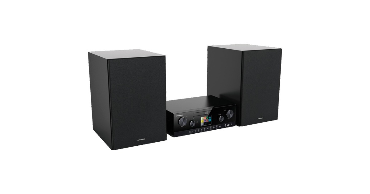 Grundig CMS 5000, Kompaktanlage(inox/schwarz, Bluetooth, DAB+, Radio, 100 Watt) Grundig CMS 5000, Kompaktanlage(inox/schwarz, Bluetooth, DAB+, Radio, 100 Watt)