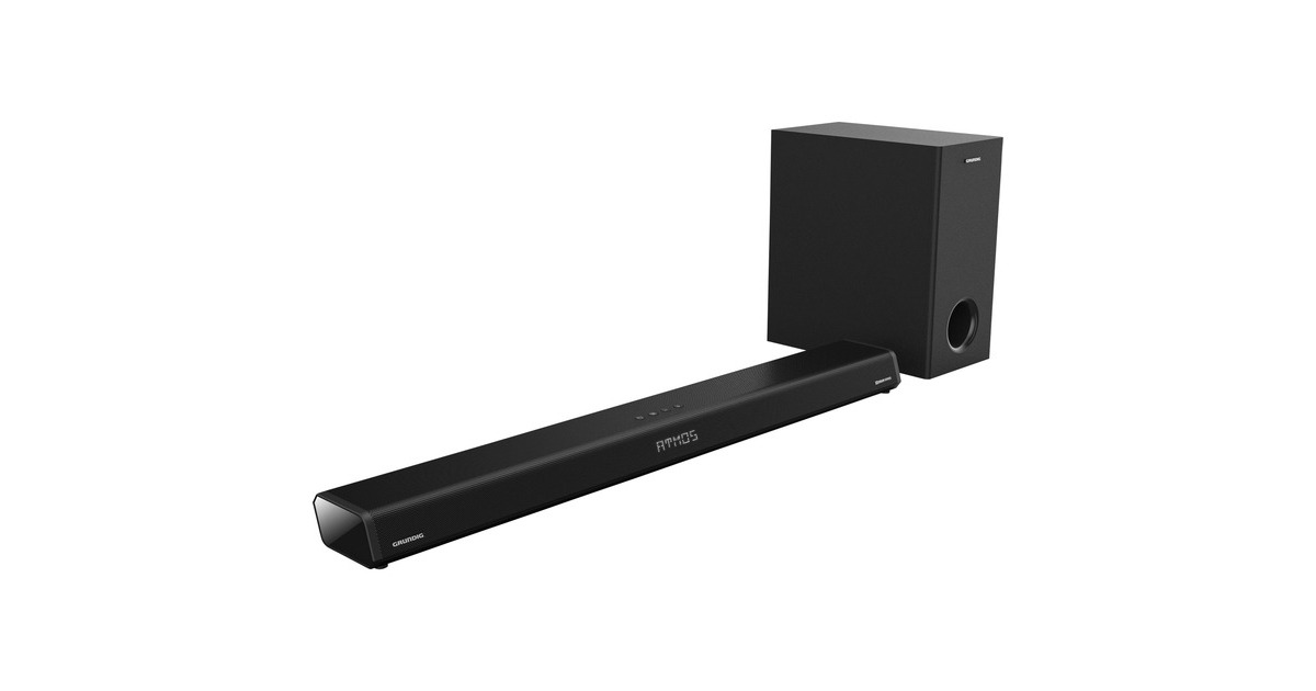 Grundig DSB 2000, Soundbar(schwarz, Bluetooth, 280 Watt, HDMI)