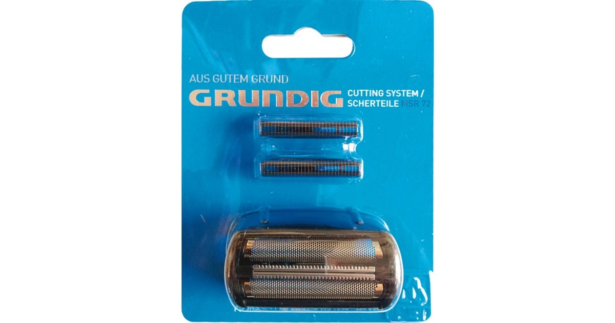 Grundig Ersatzscherkopf Kombipack MSR 72(schwarz, für MS 6240/MS 7240)