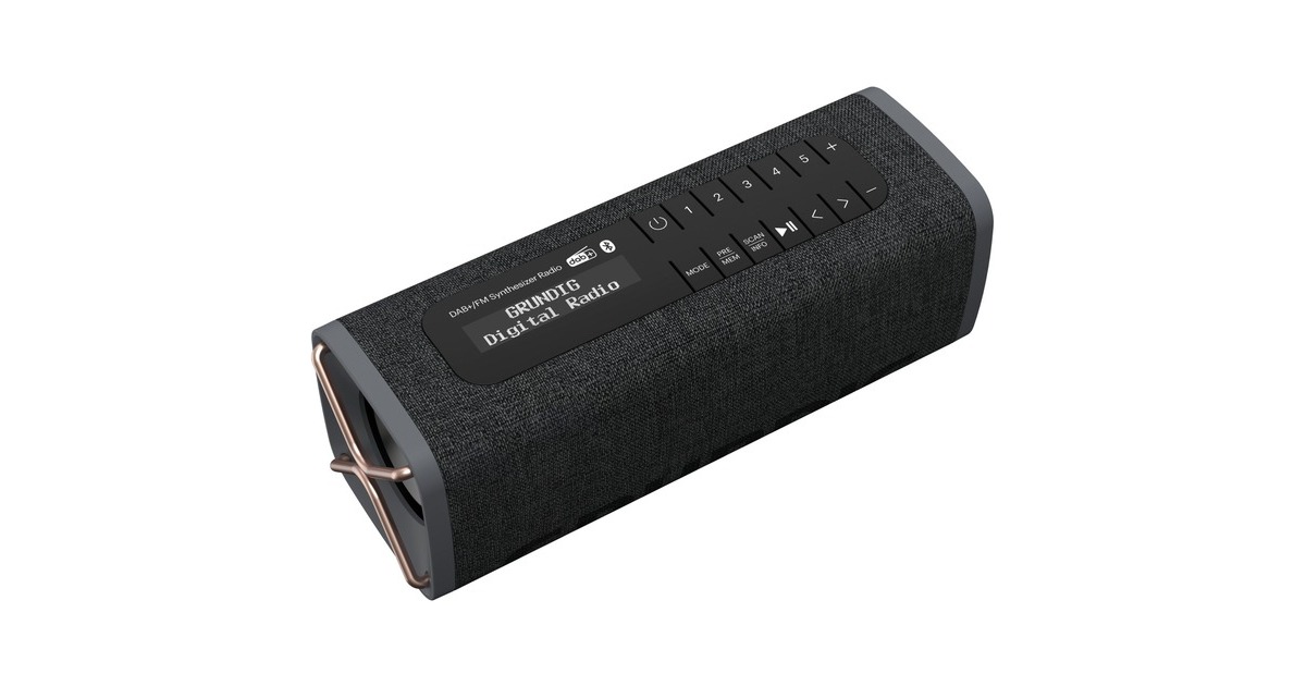 Grundig GBT Band, Lautsprecher(grün, Bluetooth, Radio)