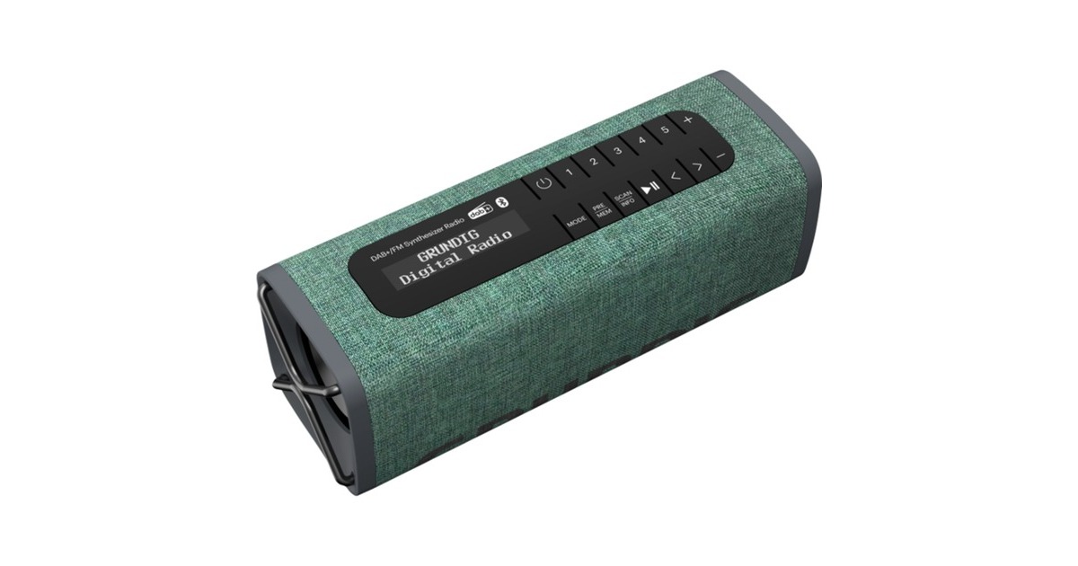 Grundig GBT Band, Lautsprecher(grün, Bluetooth, Radio)