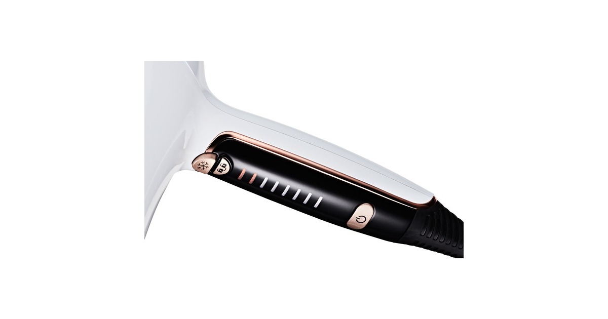 Grundig HD 7880 Ionic Touch-Control, Haartrockner(weiß/roségold)