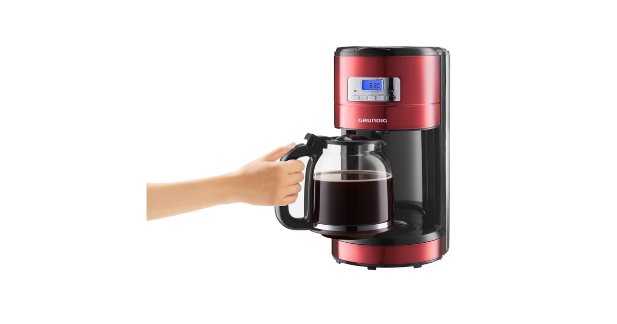 Grundig KM 6330, Filtermaschine(rot/schwarz)