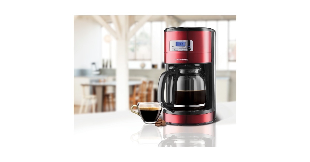 Grundig KM 6330, Filtermaschine(rot/schwarz)