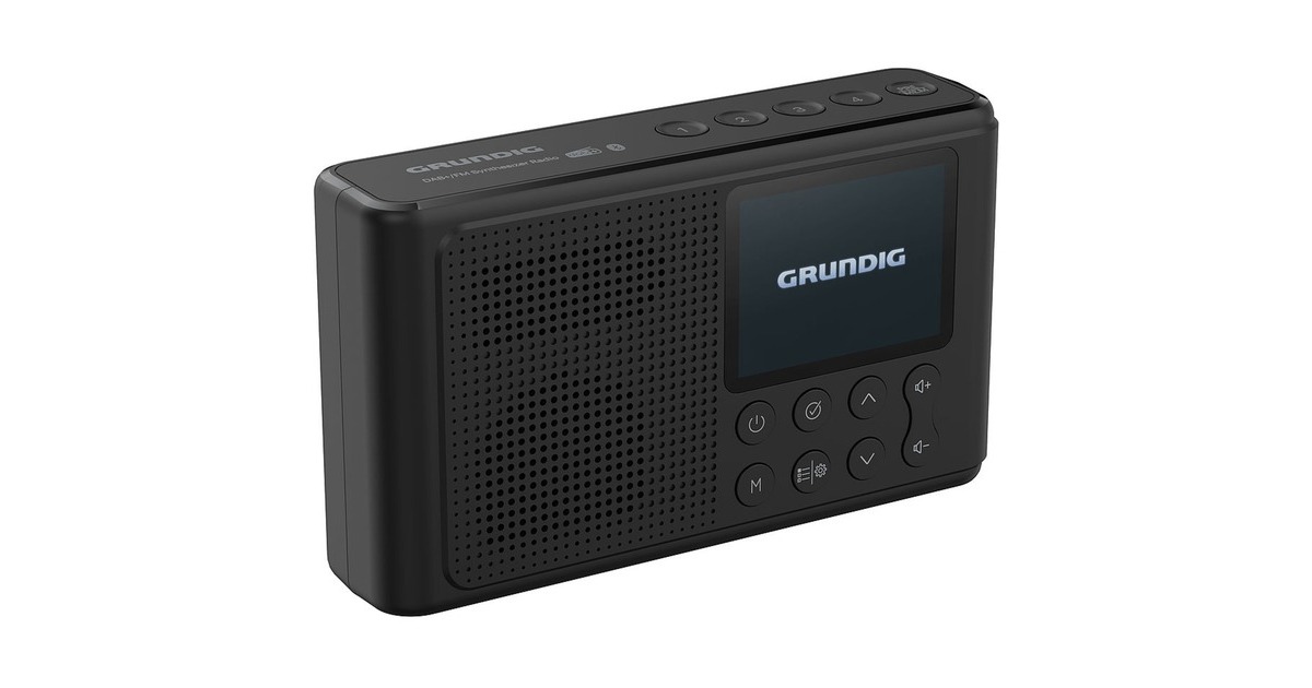 Grundig Music 6500, Radio(schwarz, Bluetooth, Klinke)