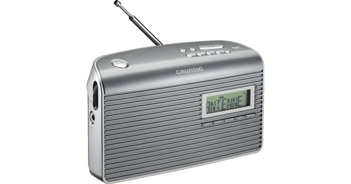 Grundig Music 7000, Radiowecker(grau/silber, DAB+, FM, RDS)