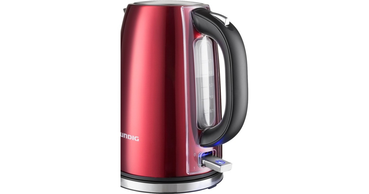 Grundig Wasserkocher WK 6330(rot, 1,7 Liter)
