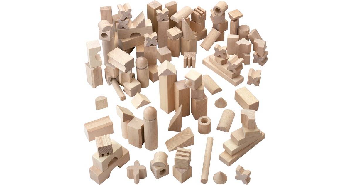 HABA Basisbausteine Extra große Grundpackung, Konstruktionsspielzeug