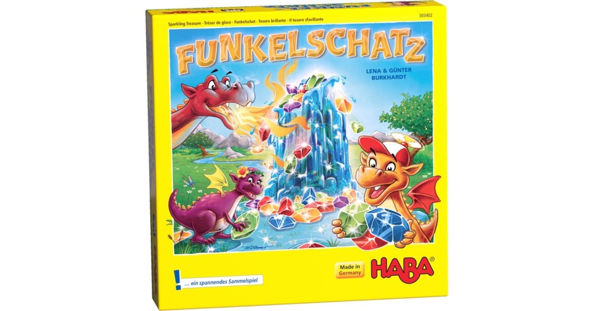 HABA Funkelschatz, Geschicklichkeitsspiel(Kinderspiel des Jahres 2018)