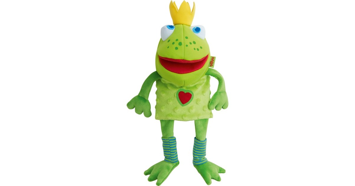 HABA Handpuppe Froschkönig, Spielfigur