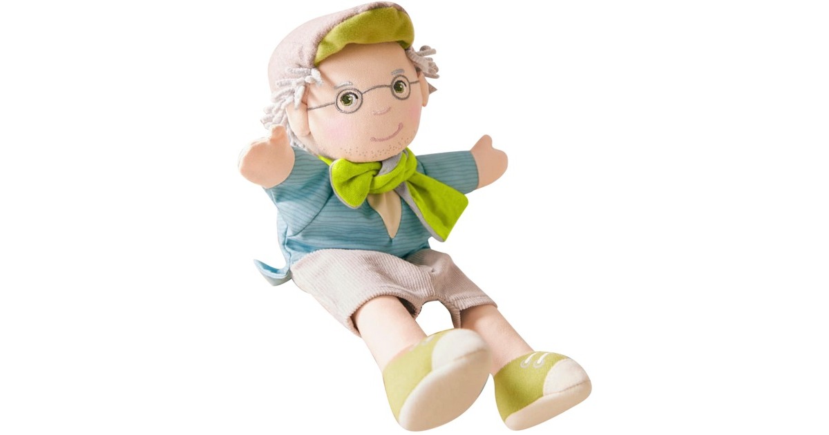 HABA Handpuppe Opa Peter, Spielfigur(27 cm)