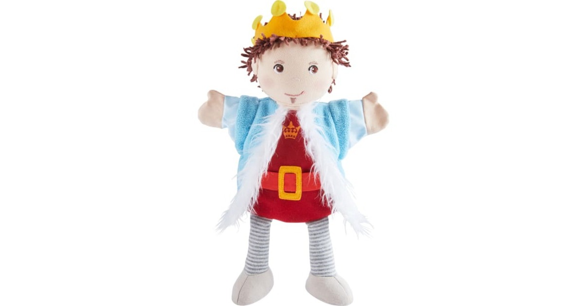 HABA Handpuppe Prinz Emir, Spielfigur(30 cm)