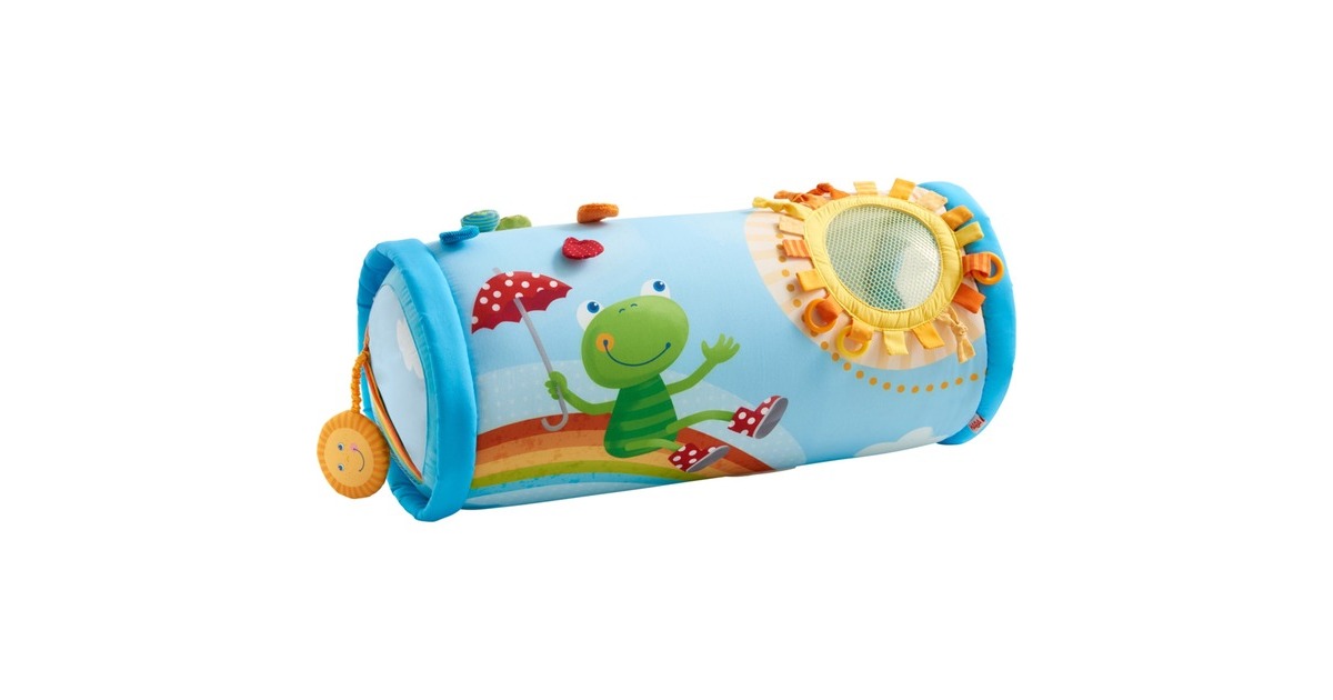 HABA Krabbelrolle Regenbogenwelt, Geschicklichkeitsspiel