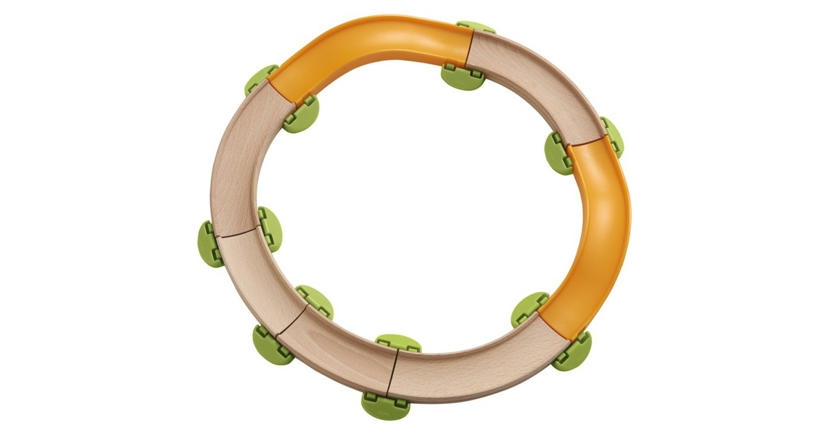 HABA Kugelbahn Kullerbü- Ergänzungsset Kurven & Co