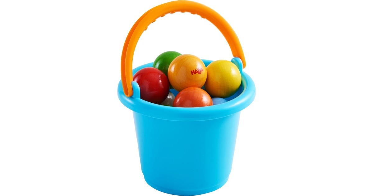 HABA Kugelbahn Kullerbü - Eimer mit Kugeln