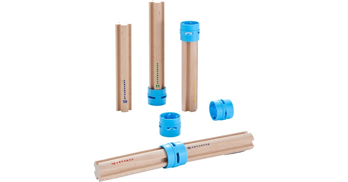 HABA Kugelbahn Kullerbü - Ergänzungsset Hohe Säulen