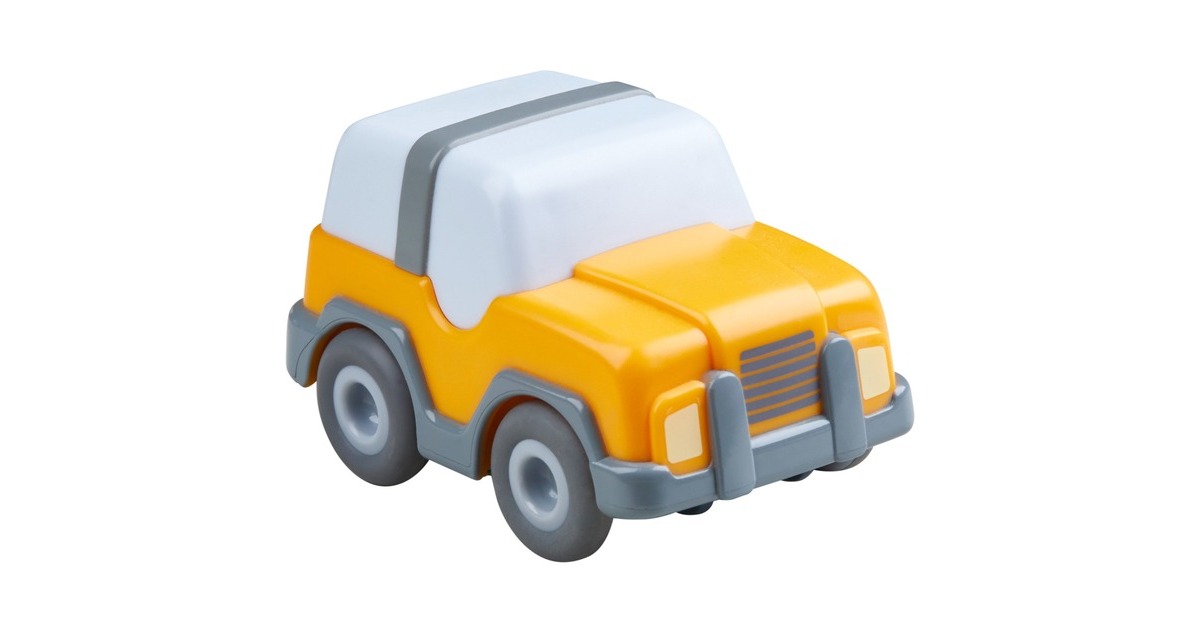 HABA Kullerbü - Geländewagen, Spielfahrzeug(anthrazit/weiß (matt))