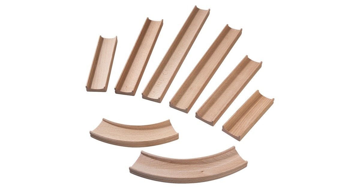 HABA Kullerbü - Geraden und Kurven, Bahn(Ergänzungsset)