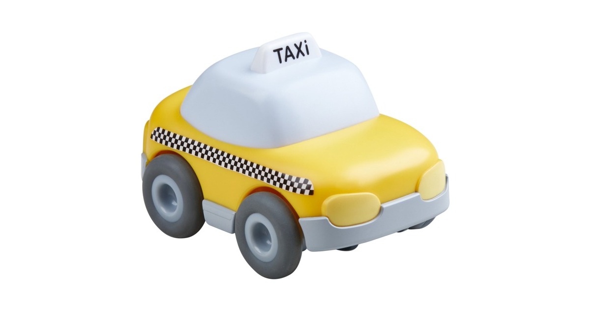 HABA Kullerbü - Taxi, Spielfahrzeug(anthrazit/weiß (matt))