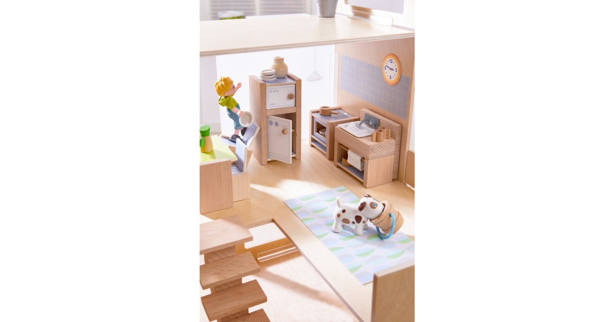 HABA Little Friends - Puppenhaus-Möbel Küche, Puppenmöbel
