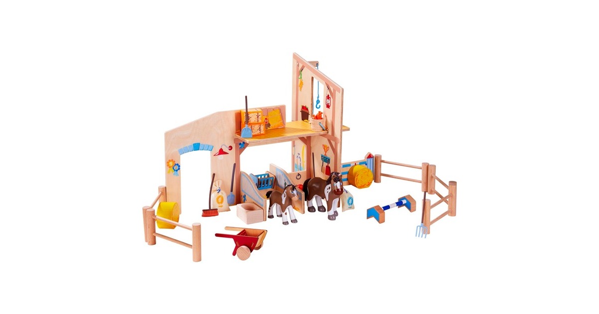 HABA Little Friends - Reiterhof Pferdeglück, Kulisse