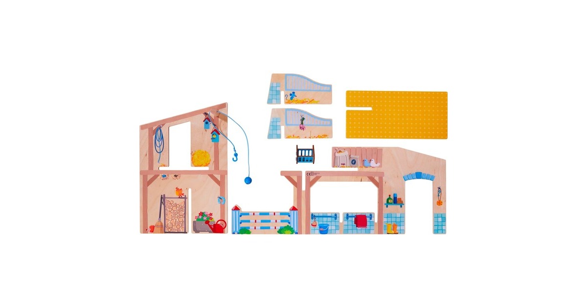 HABA Little Friends - Reiterhof Pferdeglück, Kulisse