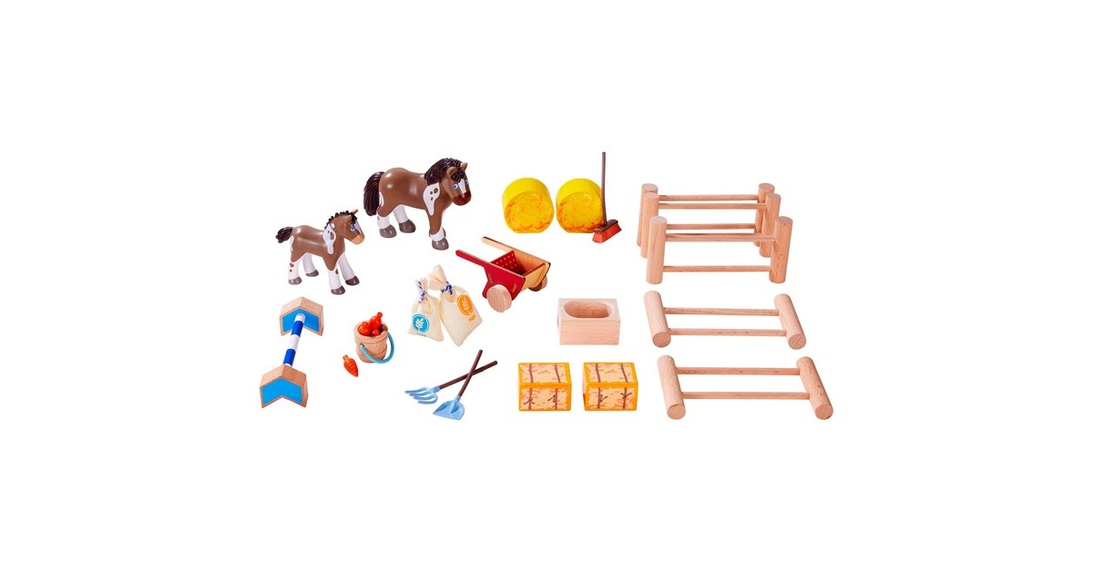 HABA Little Friends - Reiterhof Pferdeglück, Kulisse