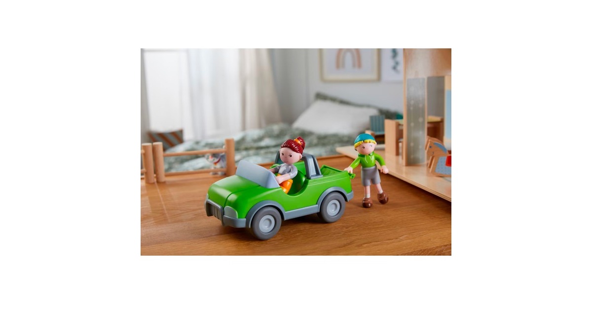 HABA Little Friends - Spielset Draußen unterwegs, Spielfahrzeug