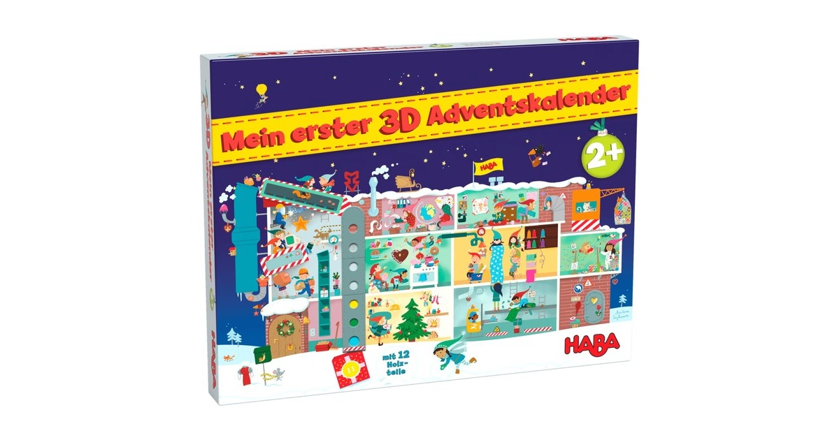 HABA Mein erster 3D-Adventskalender - In der Weihnachtsfabrik, Spielfigur