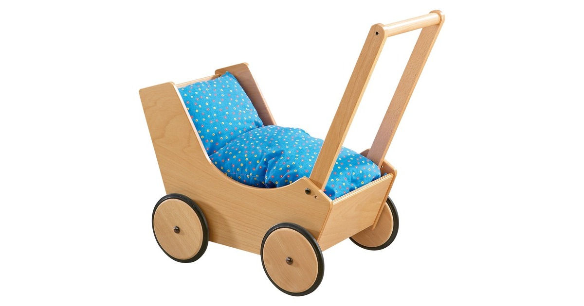 HABA Puppenwagen, natur