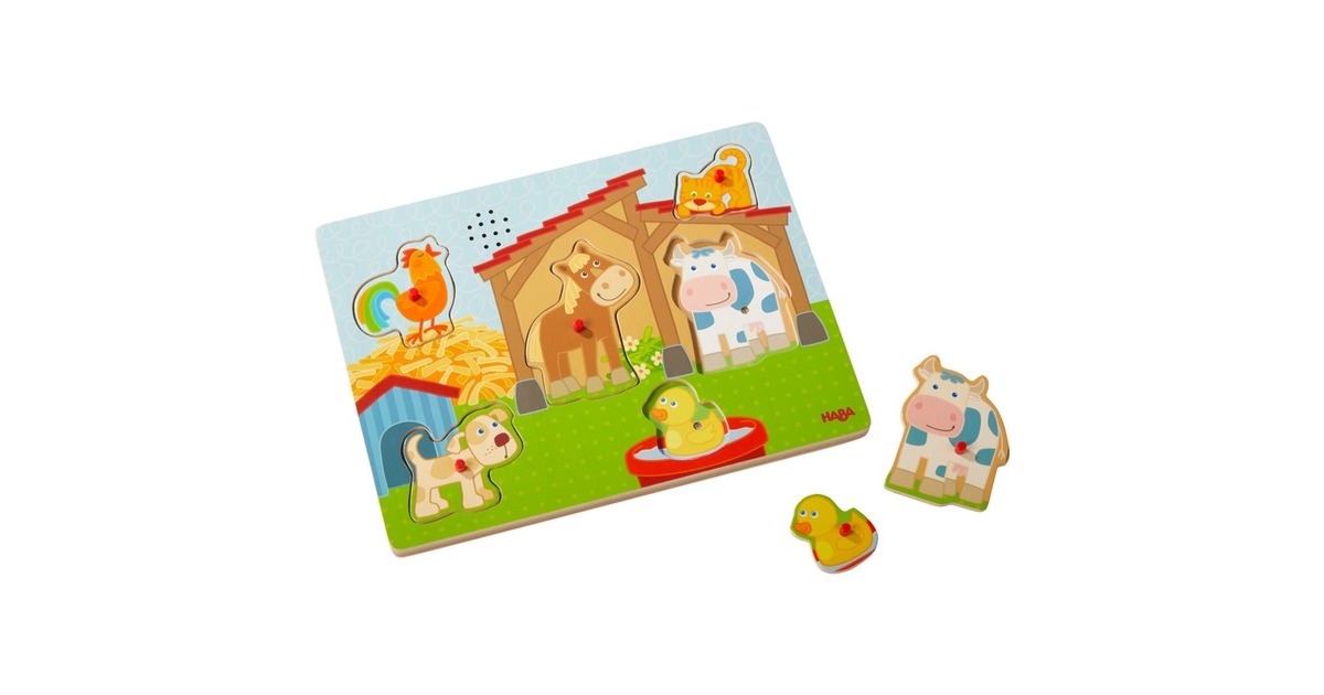 HABA Sound-Greifpuzzle Auf dem Land
