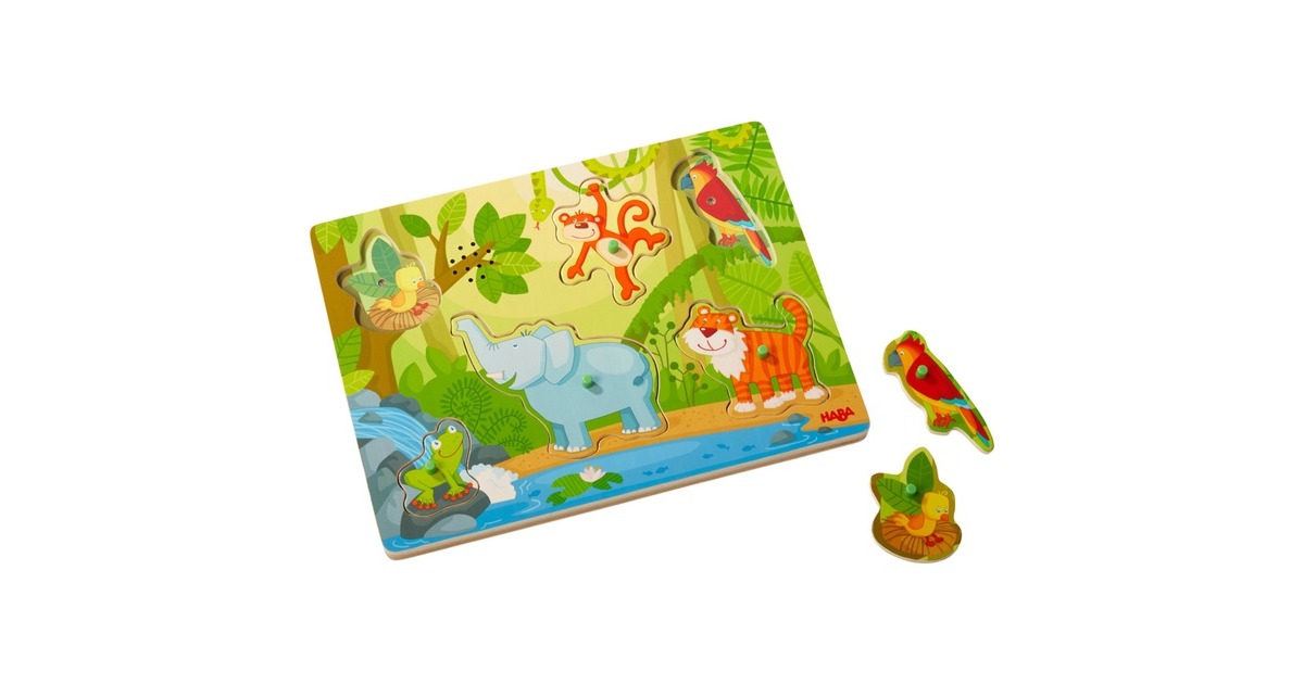HABA Sound-Greifpuzzle Im Dschungel