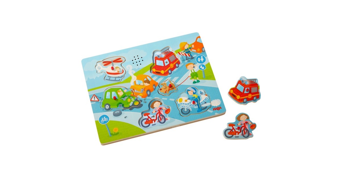 HABA Sound-Greifpuzzle In der Stadt