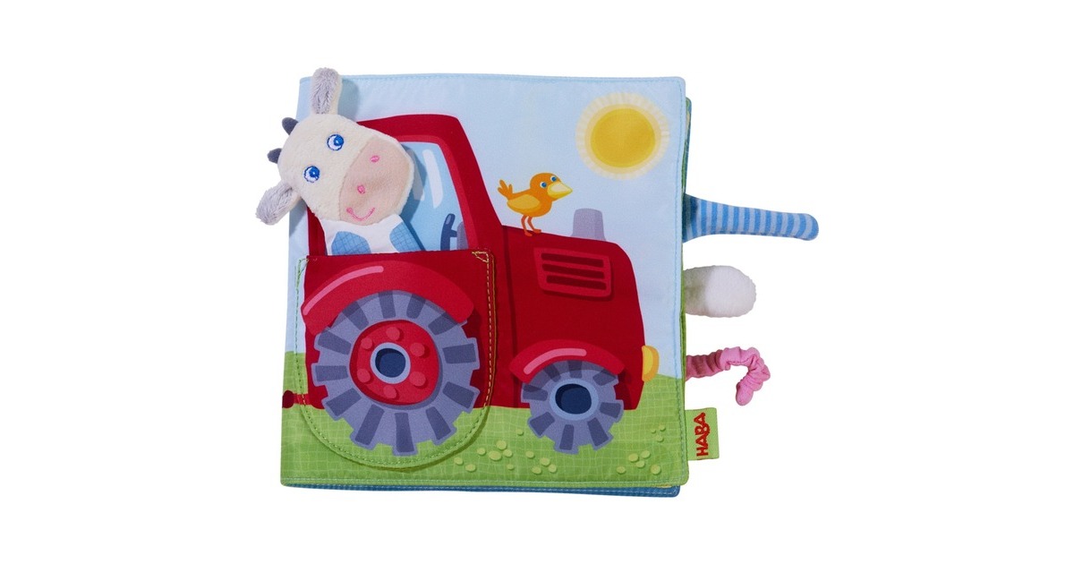 HABA Stoffbuch Bauernhof, Lernbuch