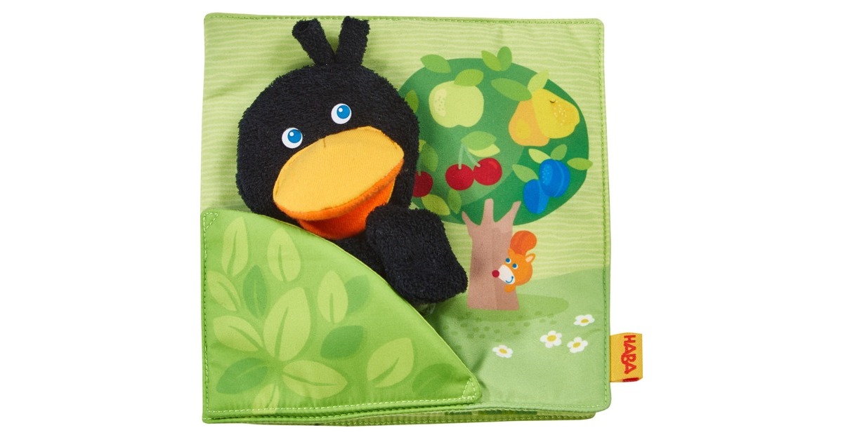 HABA Stoffbuch Obstgarten, Lernbuch