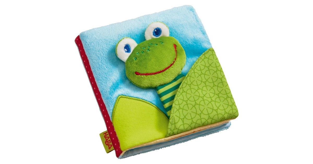 HABA Stoffbuch Zauberfrosch, Lernbuch