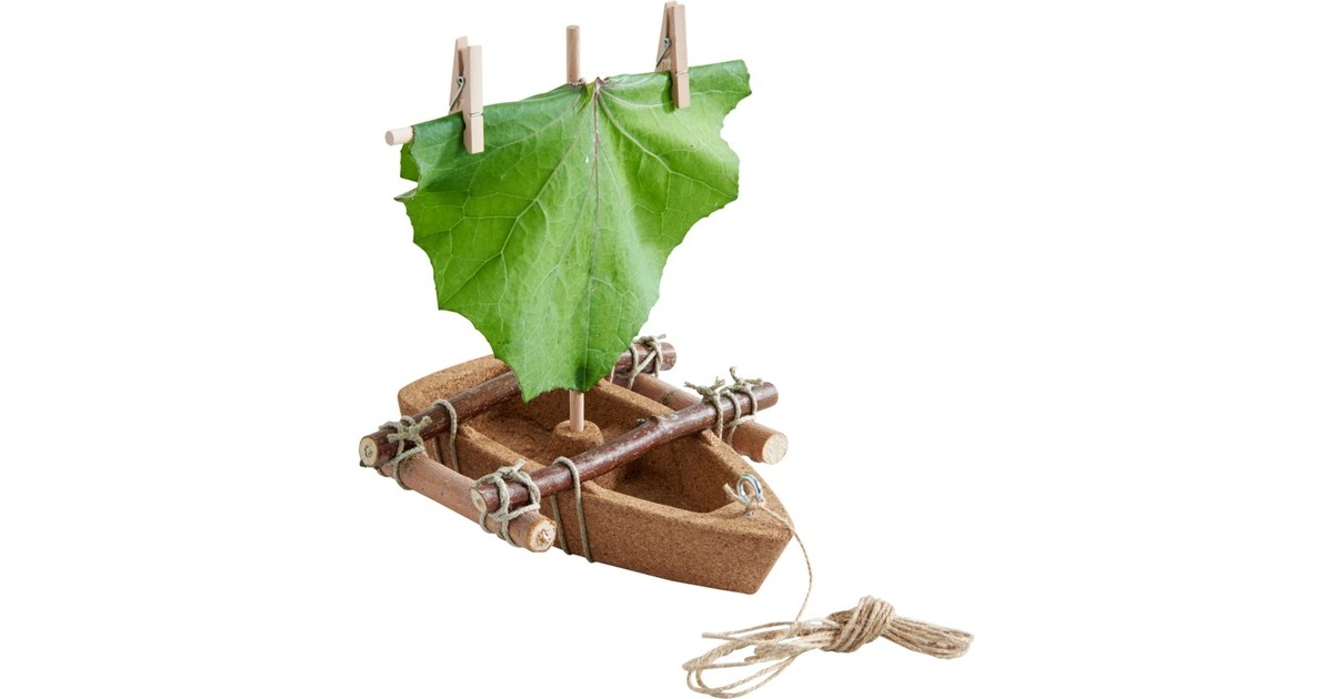 HABA Terra Kids Korkboot-Bausatz, Experimentierkasten