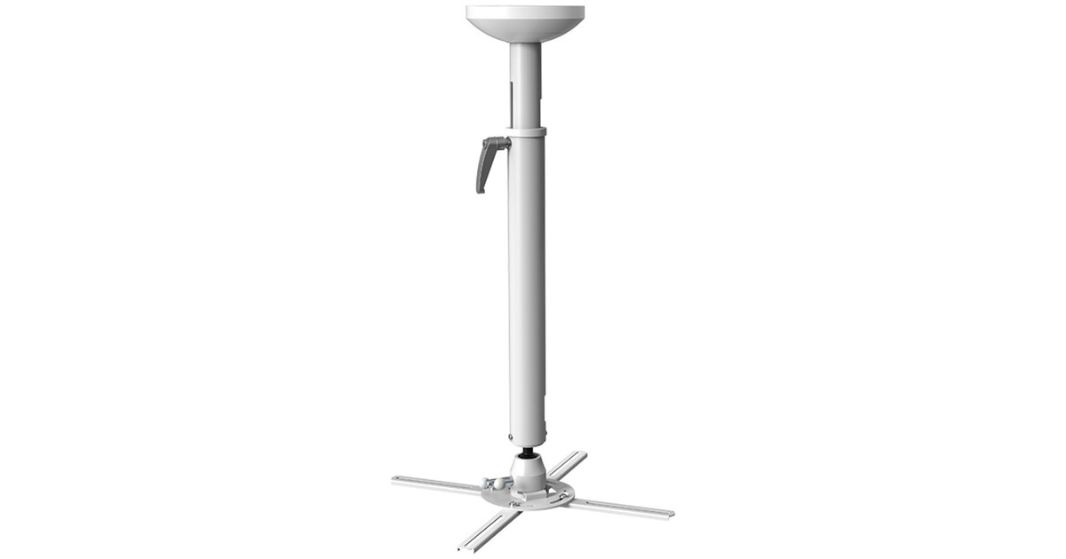 HAGOR Beamfix II 670 - 900 mm, Deckenhalterung(weiß)