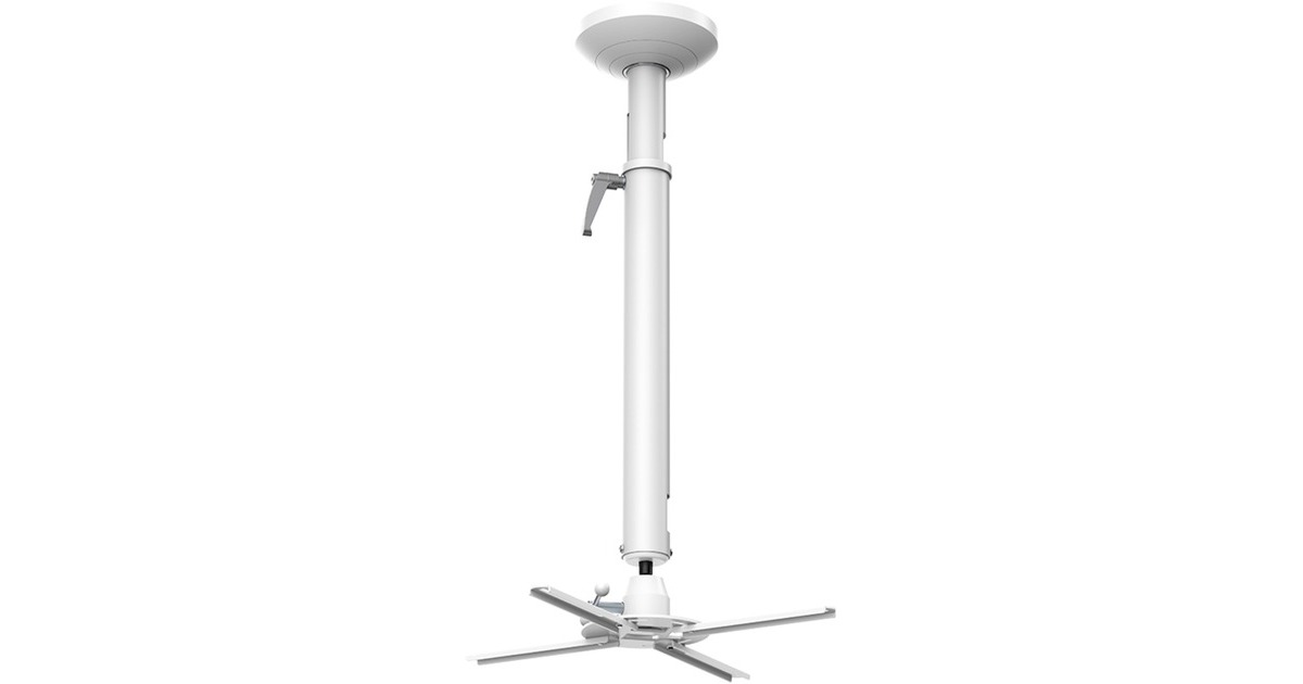 HAGOR Beamfix II 670 - 900 mm, Deckenhalterung(weiß)