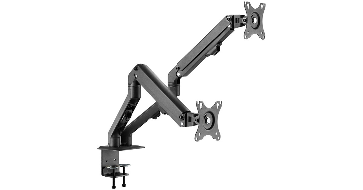 HAGOR Easy Flex Dual 17 - 27", Monitorhalterung(schwarz)