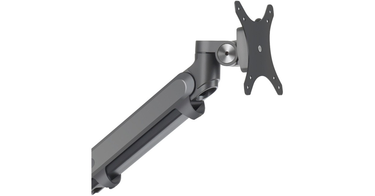 HAGOR HA Gasliftarm Medium Dual, Monitorhalterung(dunkelgrau)