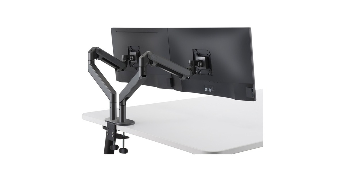 HAGOR HA Gasliftarm Medium Dual, Monitorhalterung(dunkelgrau)