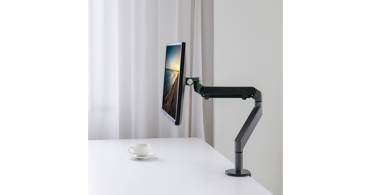 HAGOR HA Gasliftarm Medium Single, Monitorhalterung(dunkelgrau)