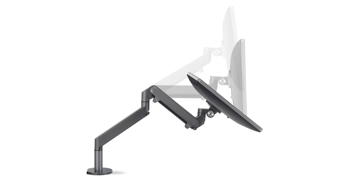 HAGOR HA Gasliftarm Medium Single, Monitorhalterung(dunkelgrau)